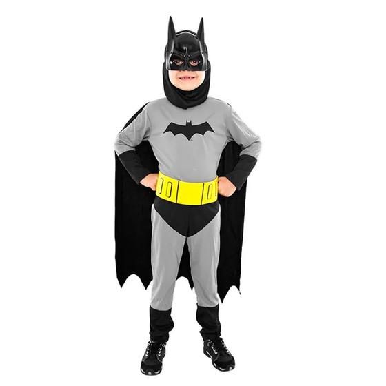 Imagem de Fantasia Batman Infantil Standard com Acessórios