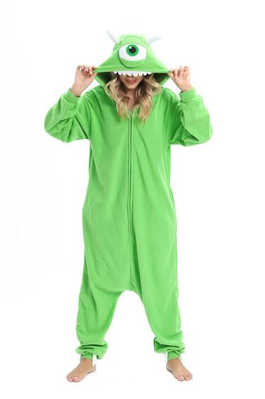 Imagem de Fantasia de cosplay, macacão adulto, pijama Superband Animal Green