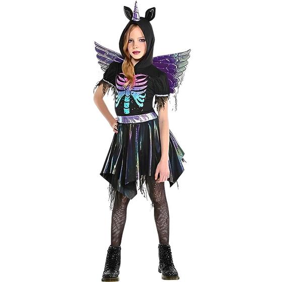 Imagem de Fantasia de Halloween Amscan Zombie Unicorn Girl Dress XL