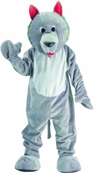 Imagem de Fantasia de mascote Dress Up America Wolf Big Bad Wolf unissex