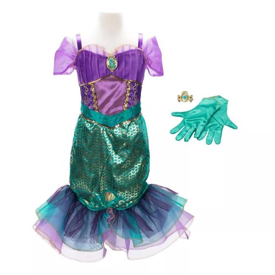 Imagem de Fantasia Disney Princess Ariel Majestic Dress