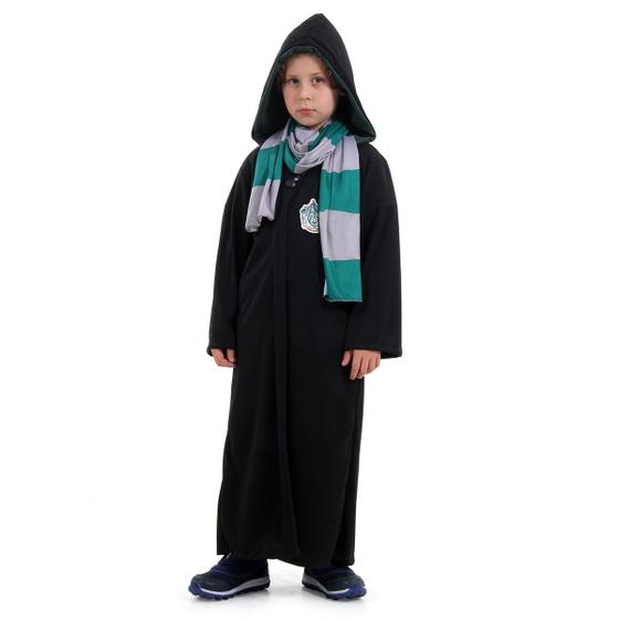 Imagem de Fantasia Draco Malfoy Sonserina Infantil - Harry Potter