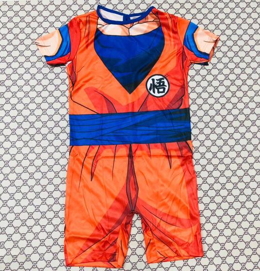 Fantasia Dragon Ball Super Goku Infantil Roupa Original Menor preço em Fantasia Dragon Ball Super Goku Infantil Roupa Original
