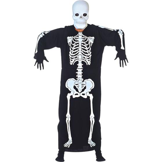 Fantasia Esqueleto Kafta Adulto - Halloween - Fantasia - Magazine Luiza