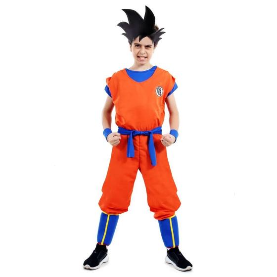 Imagem de Fantasia Goku Infantil Standard com Acessórios