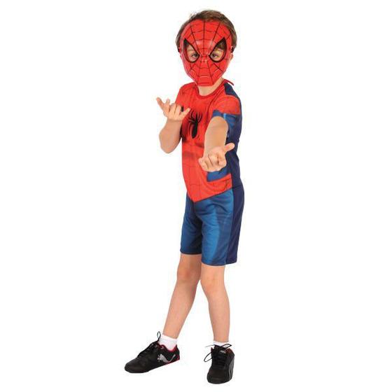 Imagem de Fantasia Homem Aranha Curta - Infantil