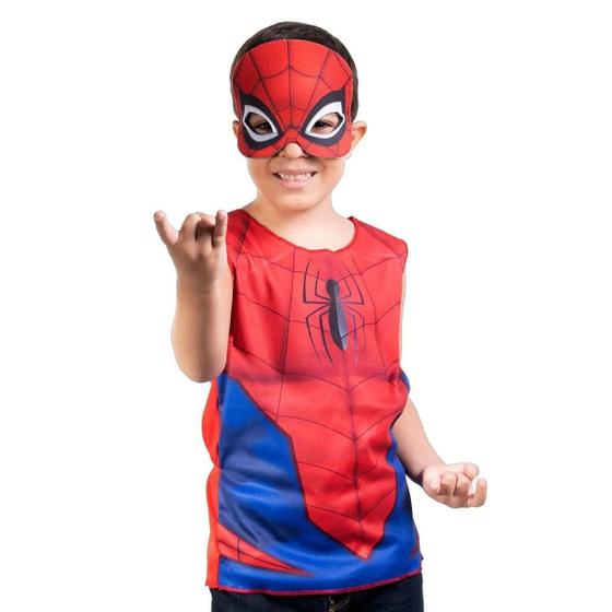 Imagem de Fantasia Homem Aranha Pop G BRRA 7303