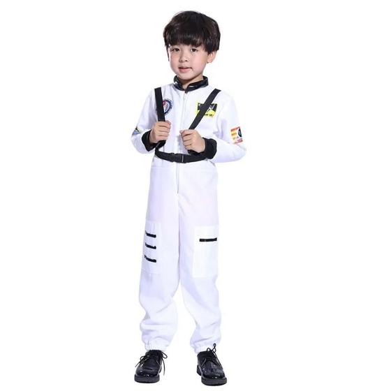 Imagem de Fantasia Infantil Astronauta Traje Espacial Branca