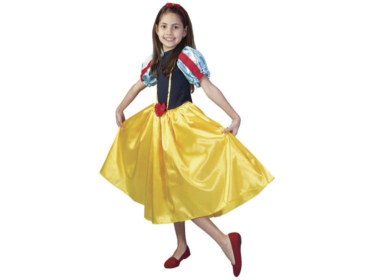 Imagem de Fantasia Infantil Disney Branca de Neve