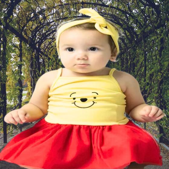 Imagem de Fantasia Infantil Menina Ursinho Pooh