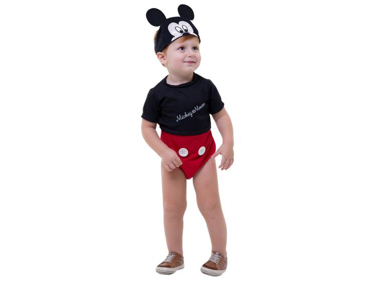 Imagem de Fantasia Infantil Mickey Baby Tam. Único