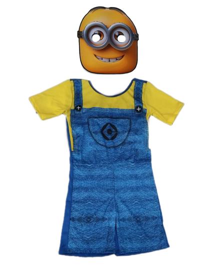 Imagem de Fantasia Infantil Minions Com Máscara Realista E.V.A