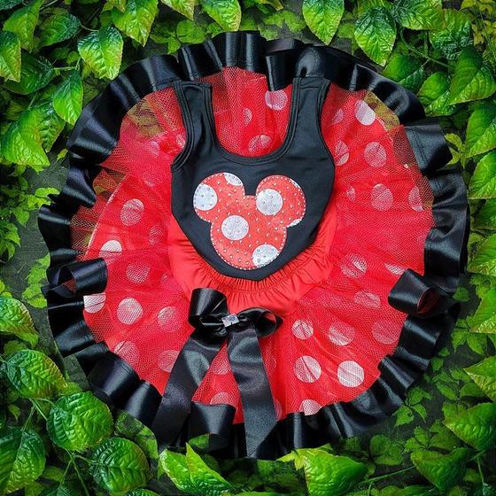 Imagem de Fantasia Infantil Minnie Vermelha