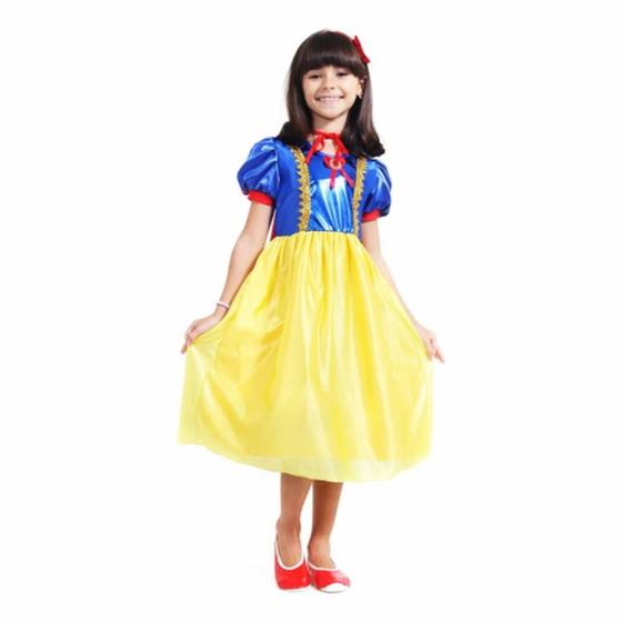 Imagem de Fantasia Infantil Princesa Rubi STD Tam G ( 10 a 12 anos) Sulamericana Fantasias