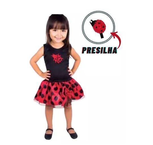 Imagem de Fantasia Infantil Vestido Joaninha - P ao G