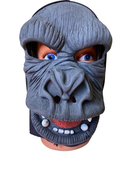 Imagem de Fantasia Máscara Macaco Gorila de Látex com Capuz