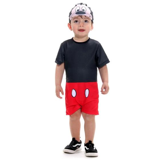 Imagem de Fantasia Mickey Mouse Roupa Festa Infantil Disney Infantil