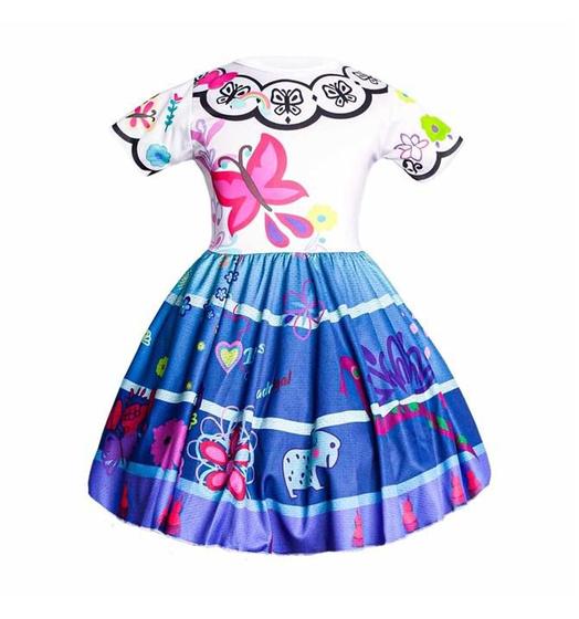 Imagem de Fantasia Mirabel Infantil Encanto Disney Vestido