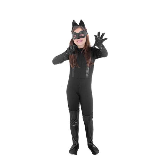 Fantasia Mulher Gato Infantil Filme - Batman C. das Trevas - Fantasia ...