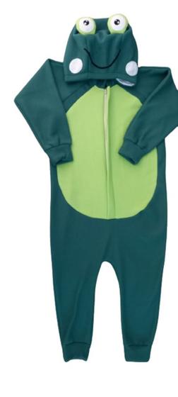 Imagem de Fantasia pijama kigurum soft sapo verde bandeira - infantil