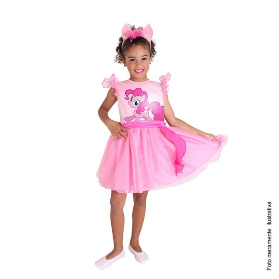 Fantasia Pinkie Pie Infantil - My Little Pony - My Little Poney ...