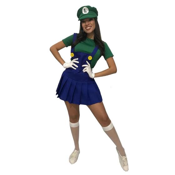 Fantasia Profissão Jardineira Feminina Adulto Menor preço em Fantasia Profissão Jardineira Feminina Adulto