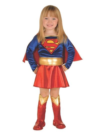 Imagem de Fantasia Rubies Super DC Heroes Supergirl Toddler (tamanhos 2-4)