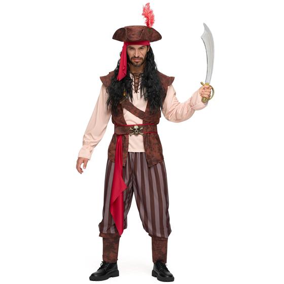 Imagem de Fantasia Spooktacular Creations Caribbean Pirate para homens