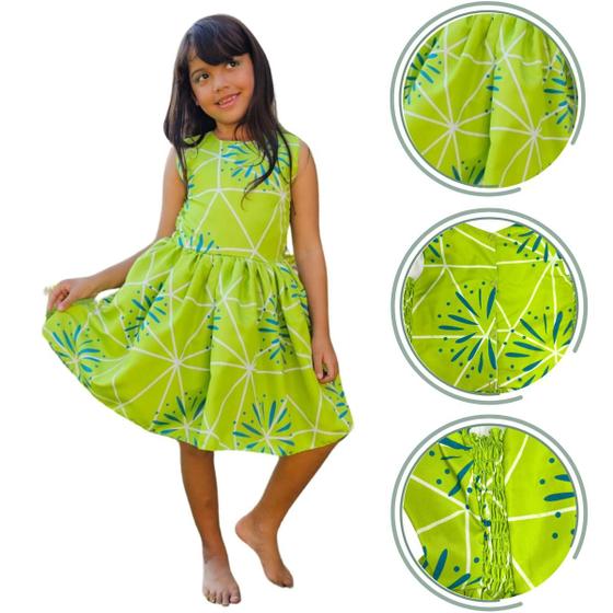 Imagem de Fantasia Vestido Alegria Infantil Menina Divertidamente