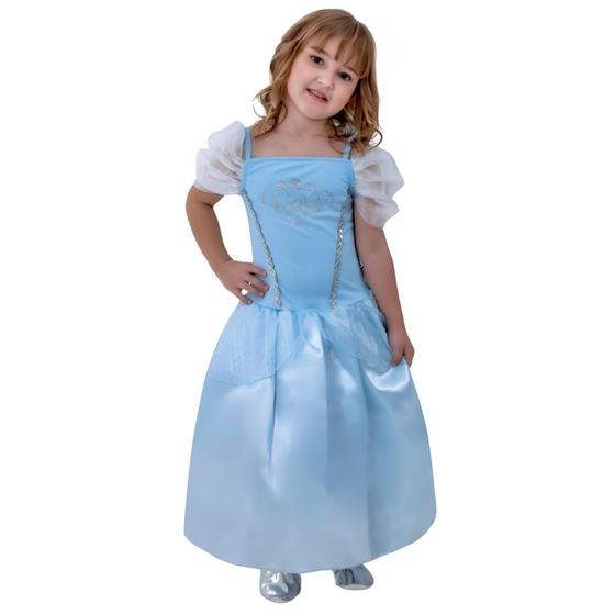 Imagem de Fantasia/Vestido Infantil de Princesa Linha Cristal