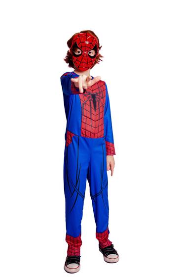 Imagem de Fantasias Homem Aranha Com Enchimento E Mascara Infantil