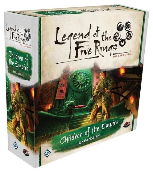 Imagem de Fantasy Flight Games Legend of The Five Rings: The Card Game Children of The Empire Premium Expansion  Jogo de Estratégia para Adultos e Adolescentes  Idade 14+  2 jogadores  Avg. Playtime 45-90 Minutos  Feito