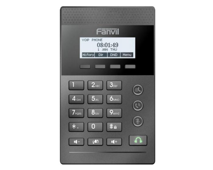 Imagem de Fanvil telefone x2c call center ip 2 linhas sip