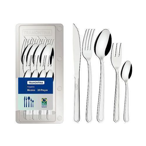 Imagem de Faqueiro Inox 20Pc Buzios Tramontina