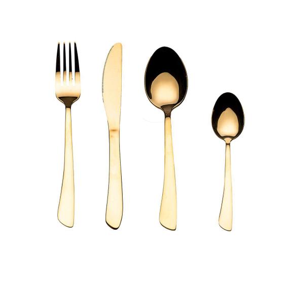 Faqueiro Inox 24 pçs luxo Mesa Posta Linha Prime Domeasy Menor preço em Faqueiro Inox 24 pçs luxo Mesa Posta Linha Prime Domeasy