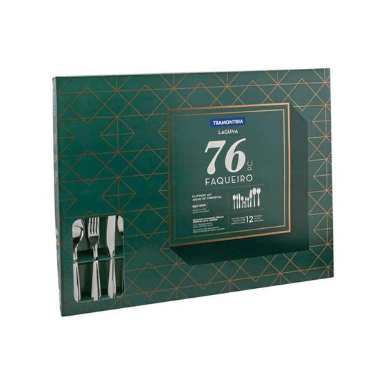 Faqueiro Jogo Aço Inox 76 Peças Laguna Tramontina é ruim? Faqueiro Jogo Aço Inox 76 Peças Laguna Tramontina é boa?