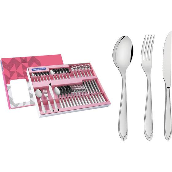 Faqueiro Tramontina Inox Facas de Churrasco Laguna 36 Pç Menor preço em Faqueiro Tramontina Inox Facas de Churrasco Laguna 36 Pç