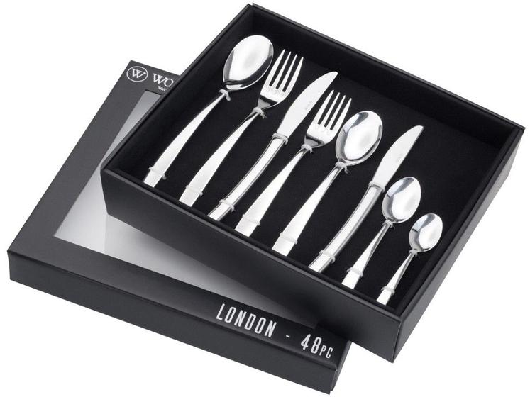 Imagem de Faqueiro Wolff Inox London com Caixa 48 Peças