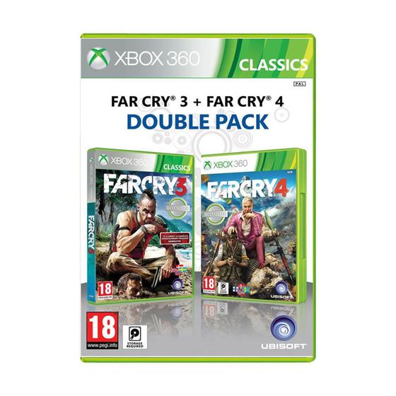Jogo Far Cry 3 + Far Cry 4 Double Pack - Xbox 360 - Ubisoft