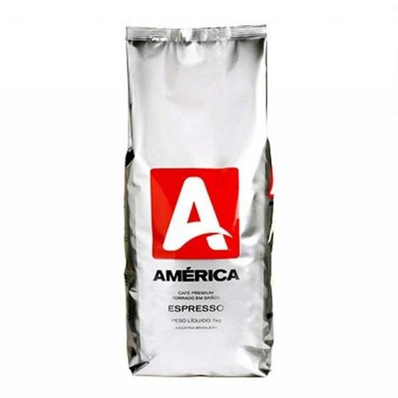 Imagem de Fardo Cafe-Torrado-em-grao-America-5 pacote com 1kg cada