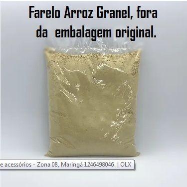 Imagem de Farelo de Arroz Granel 1kg, 2kg, 3 kg e 5 kg