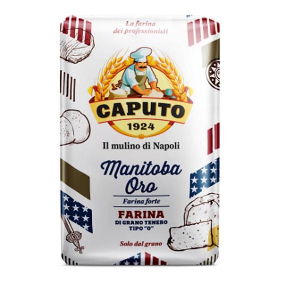 Imagem de Farinha 0 Italiana Caputo Manitoba Oro  1kg