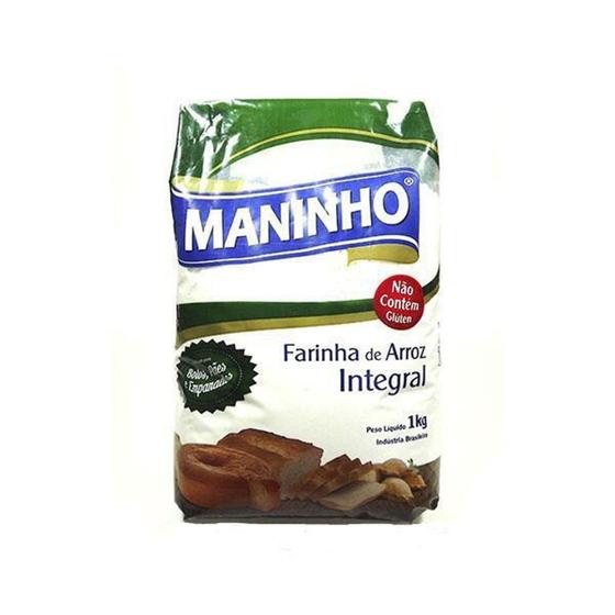 Imagem de Farinha de Arroz Integral Maninho 1kg