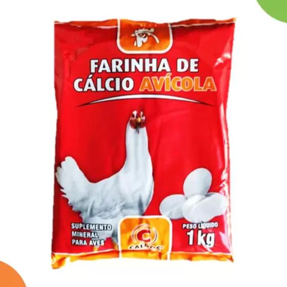 Imagem de Farinha de Cálcio Calbos Avícola 1 kg