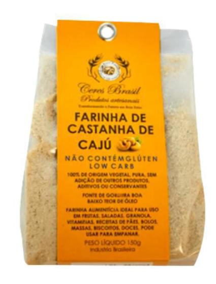 Imagem de Farinha De Castanha De Caju Sem Glúten Ceres 150G