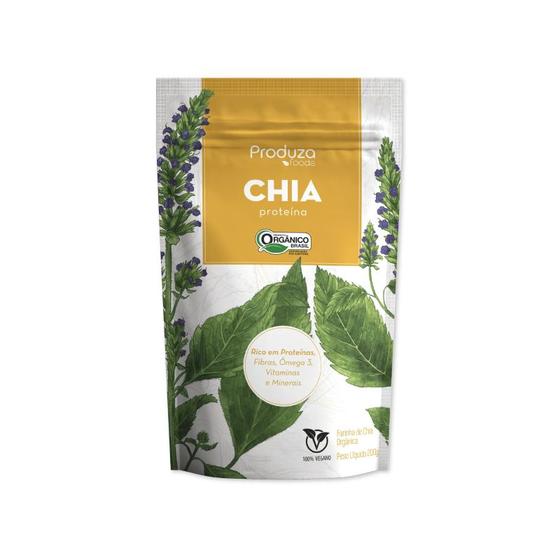 Imagem de Farinha de Chia Premium Orgânica 200g - Produza Foods