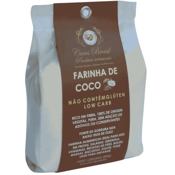 Imagem de Farinha de coco 200g - Ceres Brasil