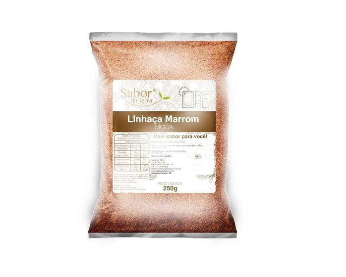 Imagem de Farinha De Linhaça Marrom Sabor Da Terra 250G