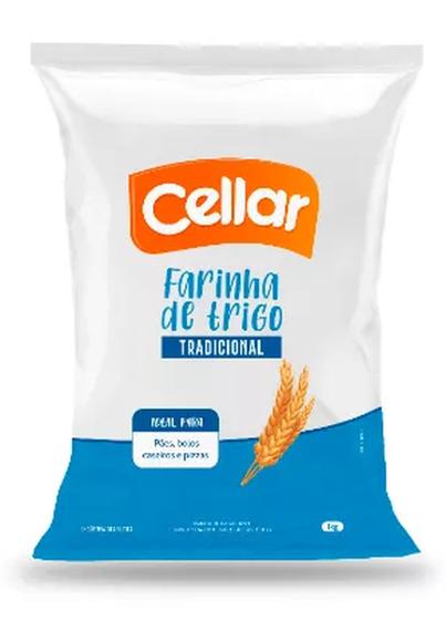 Imagem de Farinha De Trigo Cellar 1kg S/ Fermento Tp1