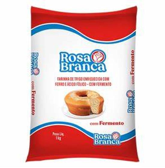 Imagem de Farinha de Trigo Rosa Branca com Fermento -1kg